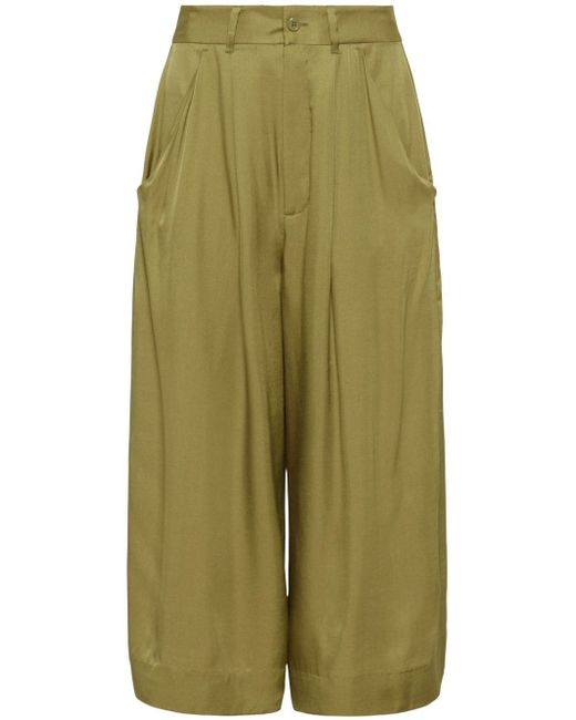 Equipment cropped darted trousers
