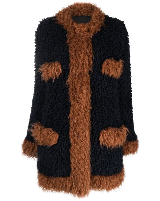 Marni reversible faux-fur padded coat
