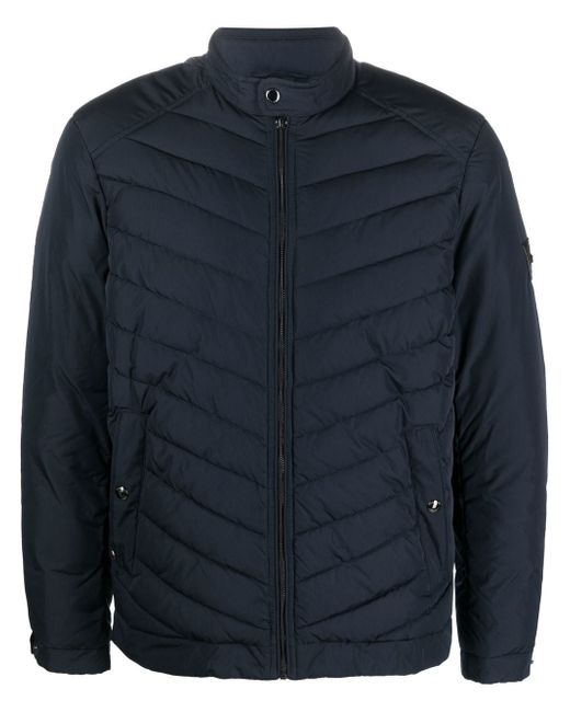 Tommy Hilfiger stand-up collar quilted jacket