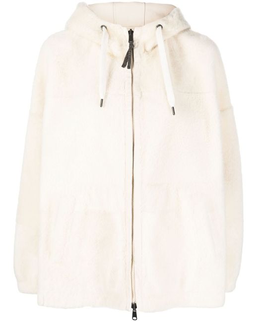 Brunello Cucinelli oversized hooded jacket