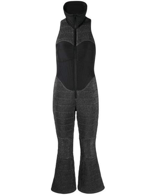Khrisjoy quilted panelled ski suit