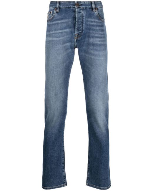 Moorer slim-cut denim jeans