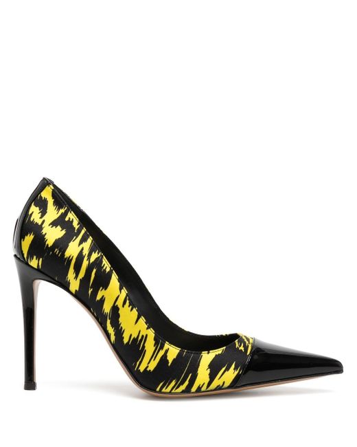 Alexandre Vauthier all-over graphic-print 110mm pumps