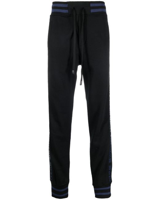 Versace Jeans Couture logo-stripe track pants