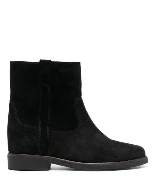 Isabel Marant Susee 30mm suede ankle boots