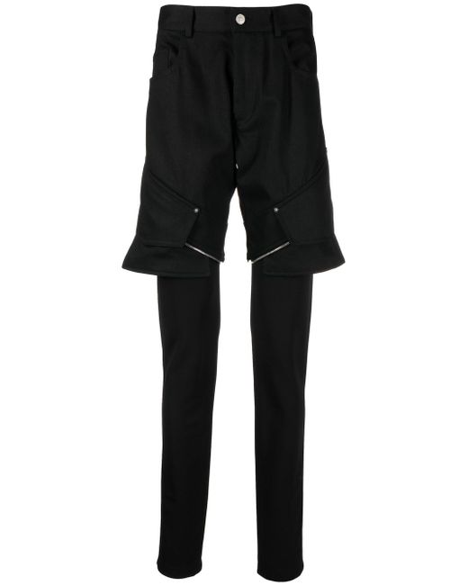 1017 Alyx 9Sm shorts layered trousers