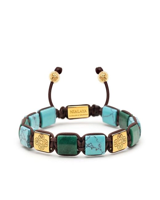 Nialaya Jewelry The Dorje Flatbread bracelet