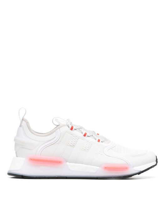 Adidas lace-up panelled sneakers