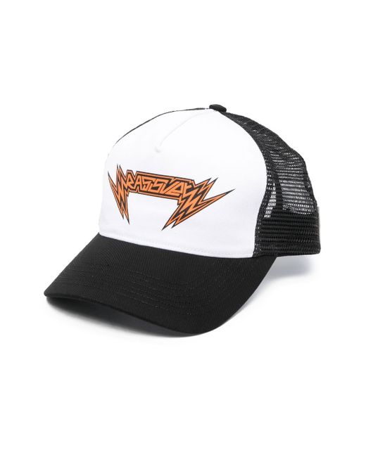 Paccbet Sparks logo-print trucker cap