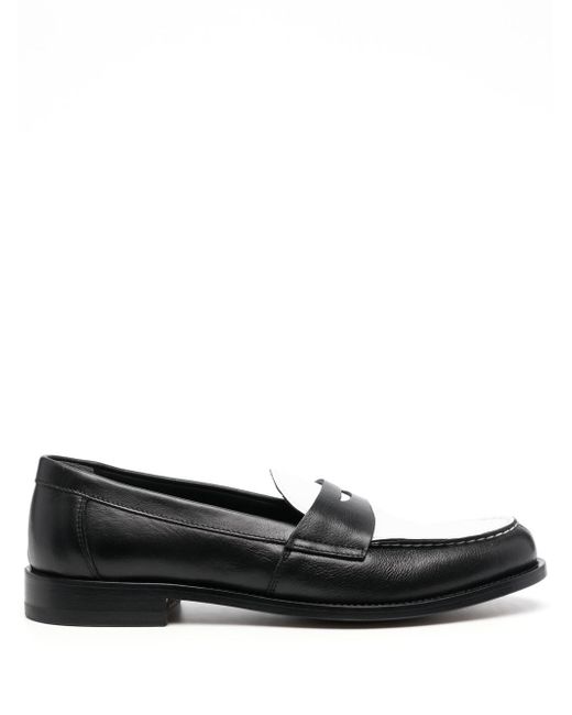 Scarosso two-tone loafers