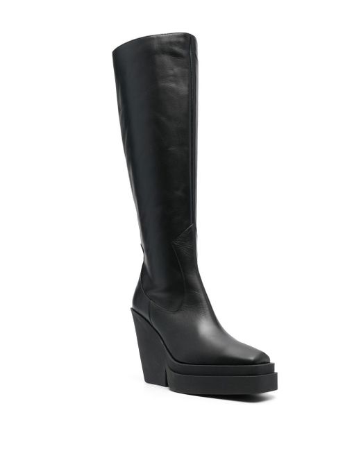 Giaborghini 120mm knee-high leather boots