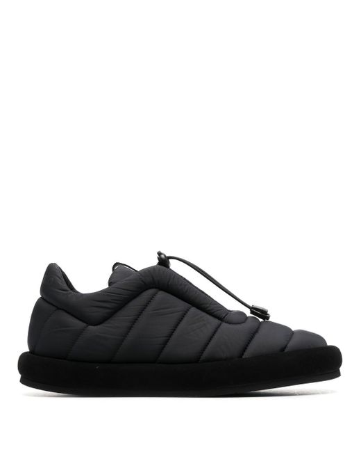 Del Carlo quilted low-top sneakers