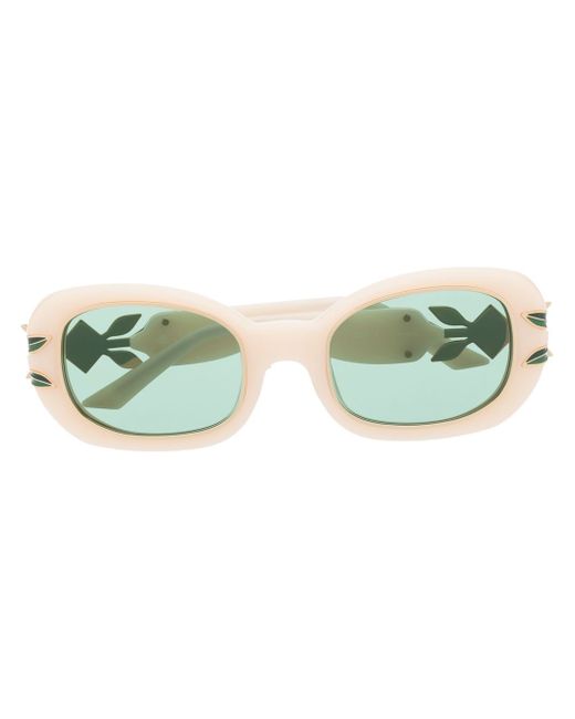 Casablanca rectangle-frame sunglasses