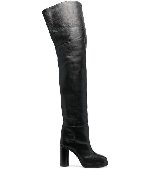 Isabel Marant 100mm knee-high leather boots