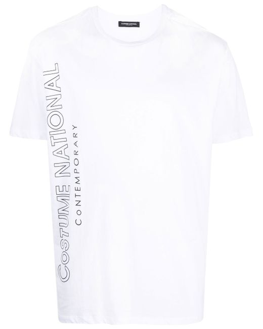 costume national contemporary logo-print cotton T-shirt