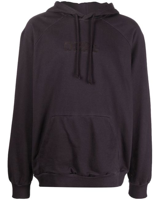 032C organic-cotton drawstring hoodie