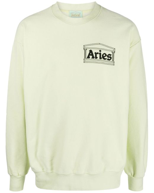 Aries logo crew-neck sweatshirt