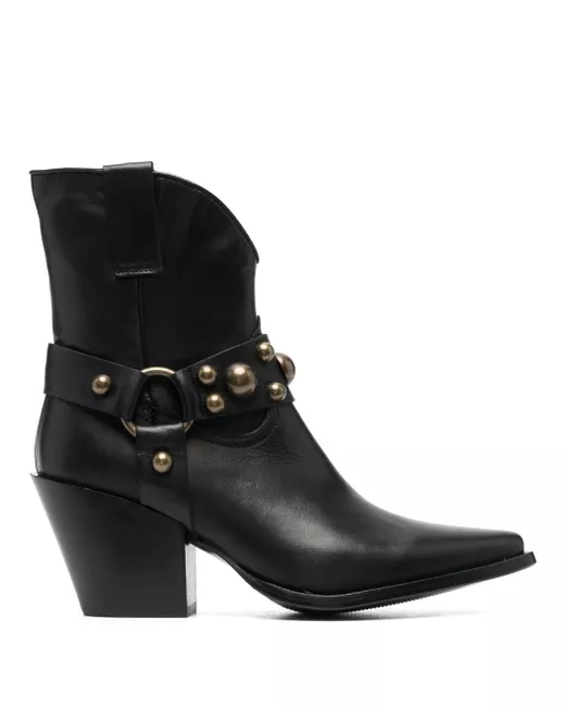 Pinko stud-embellished ankle boots