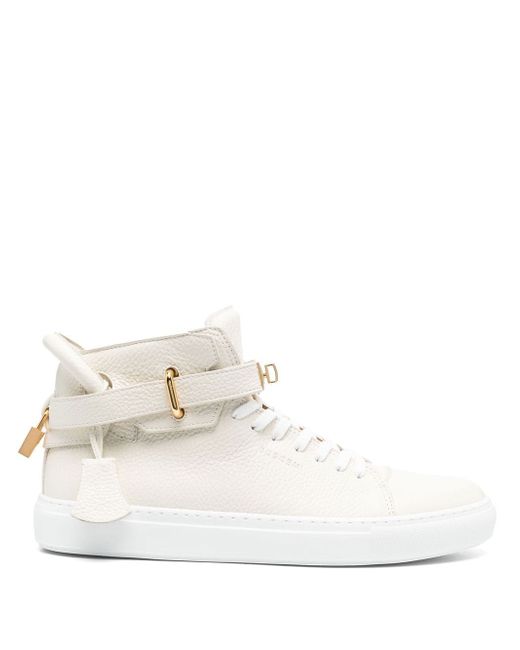 Buscemi high-top leather sneakers