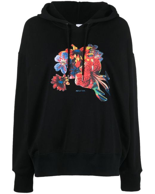 PS Paul Smith graphic drawstring hoodie