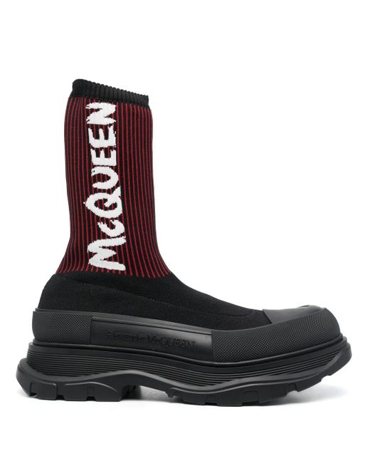 Alexander McQueen Tread Slick sock boots
