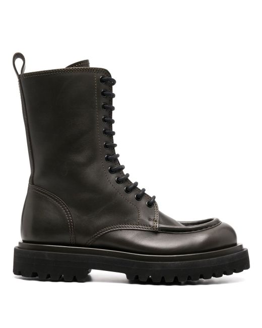 Officine Creative Wisal lace-up leather boots