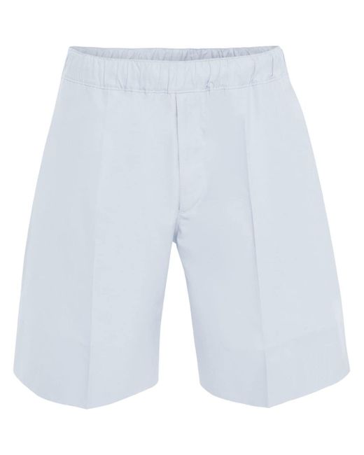 Alexander McQueen organic cotton tailored shorts