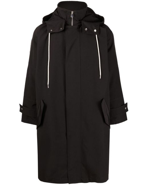 There Was One zip-up hooded parka