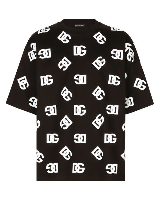 Dolce & Gabbana DG logo-print cotton T-shirt