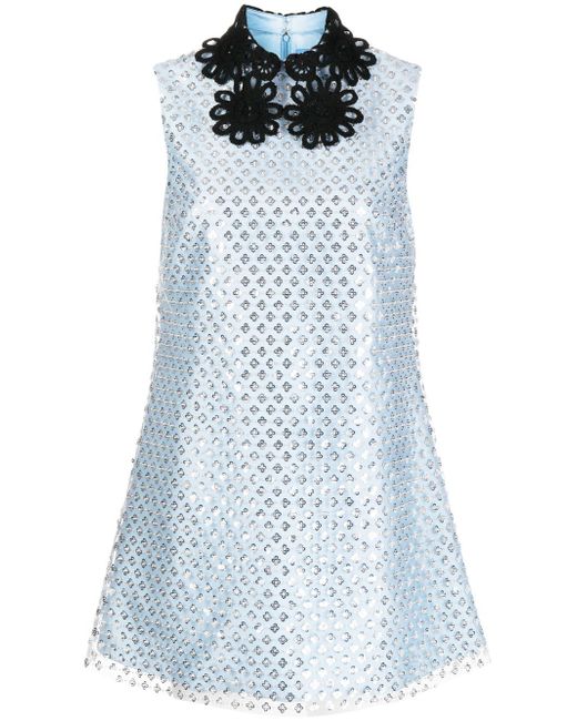 MacGraw Repertoire sequin-embellished dress
