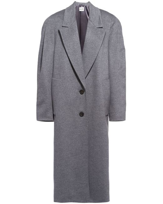 Miu Miu single-breasted wool coat