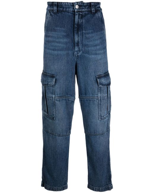 Isabel Marant straight-leg cargo jeans