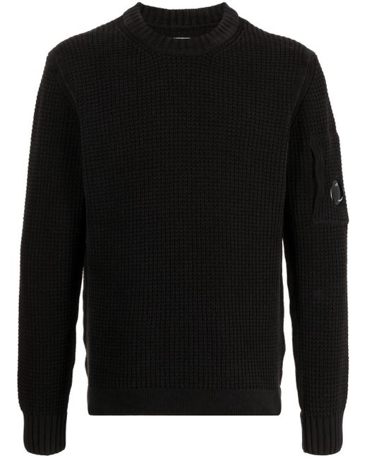 CP Company Lens-detail chenille jumper