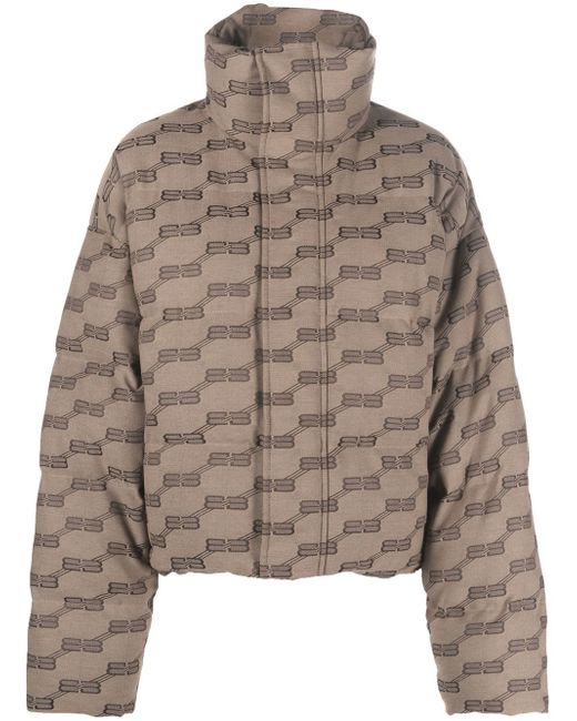 Balenciaga BB monogram puffer jacket