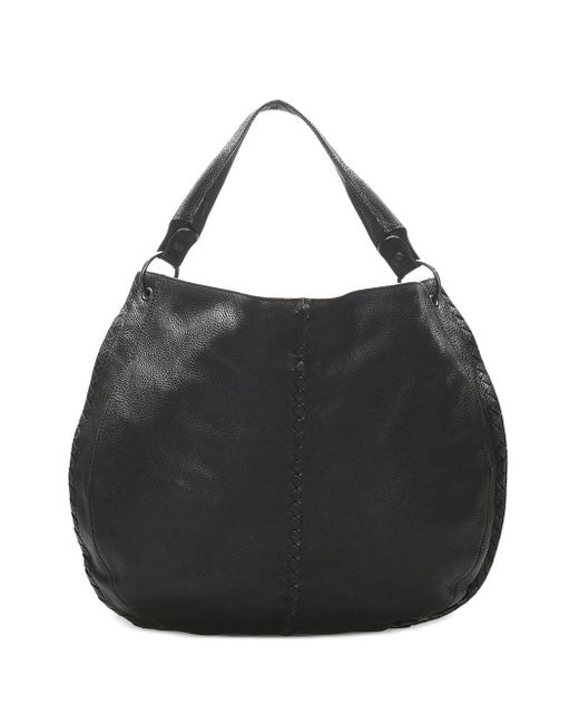 Bottega Veneta Pre-Owned panelled leather shoulder bag
