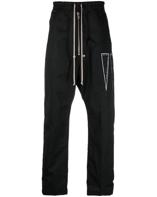Rick Owens DRKSHDW drop-crotch trousers