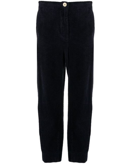 Ganni corduroy tapered trousers