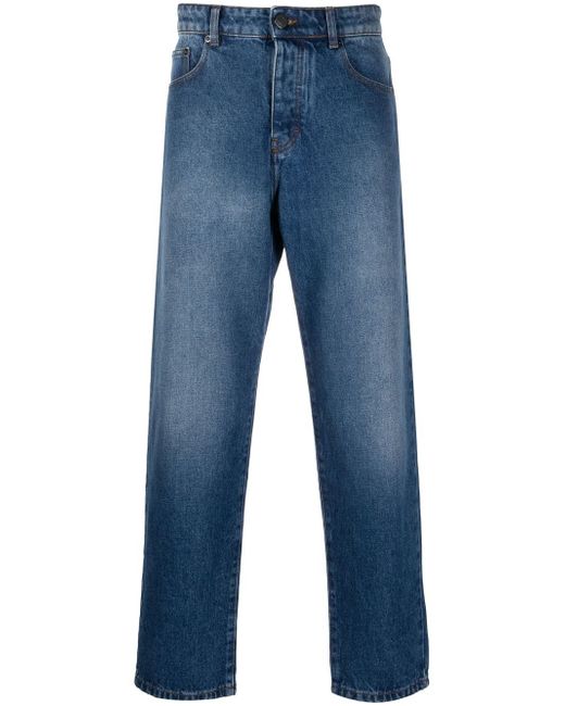 AMI Alexandre Mattiussi straight fit denim jeans