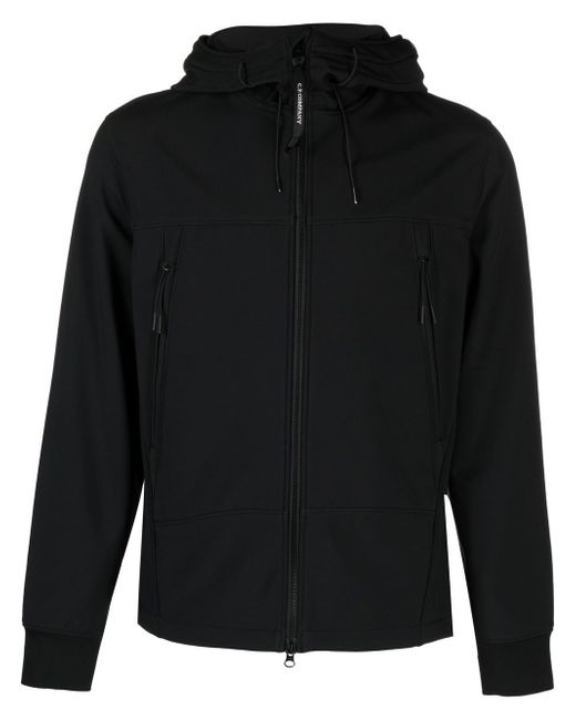 CP Company long-sleeve zip-up hooded jacket