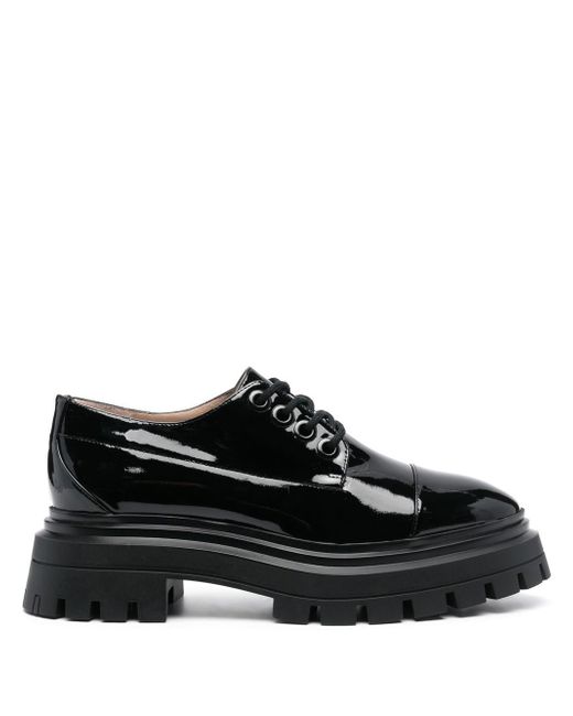 Stuart Weitzman Bedford lace-up leather brogues