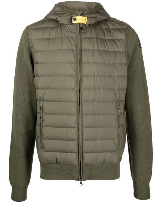 Parajumpers quilted hooded down jacket