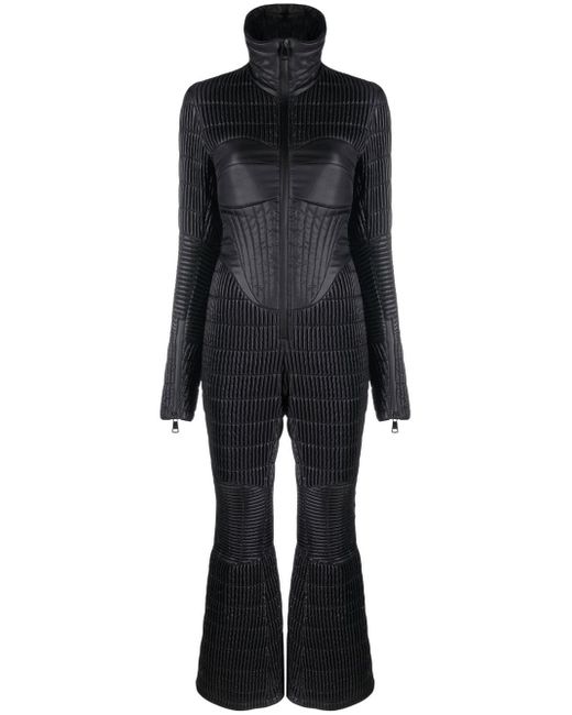 Khrisjoy quilted high-neck ski suit