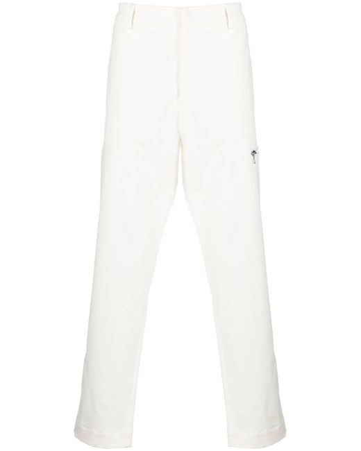 Moncler high-rise straight-leg trousers