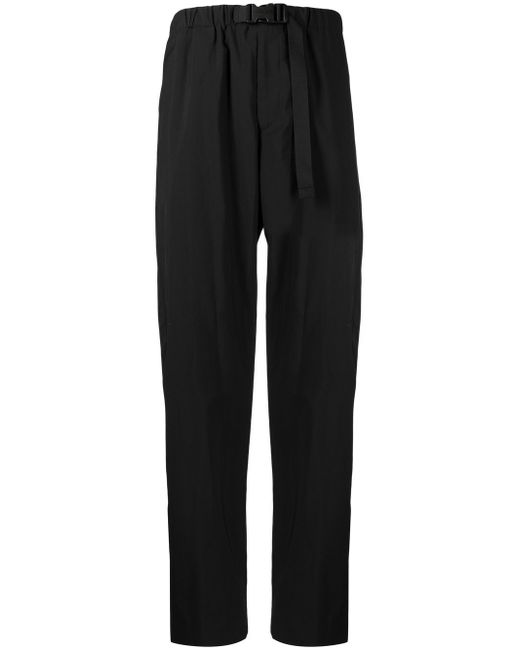 Paul Smith belted tapered-leg trousers