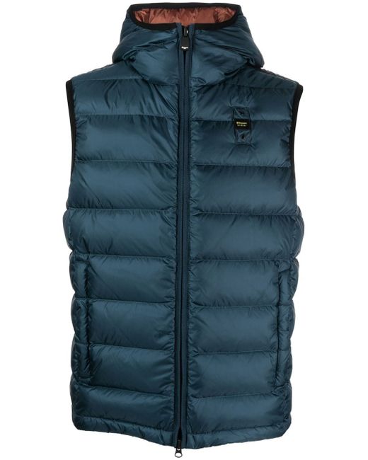 Blauer feather-down padded gilet