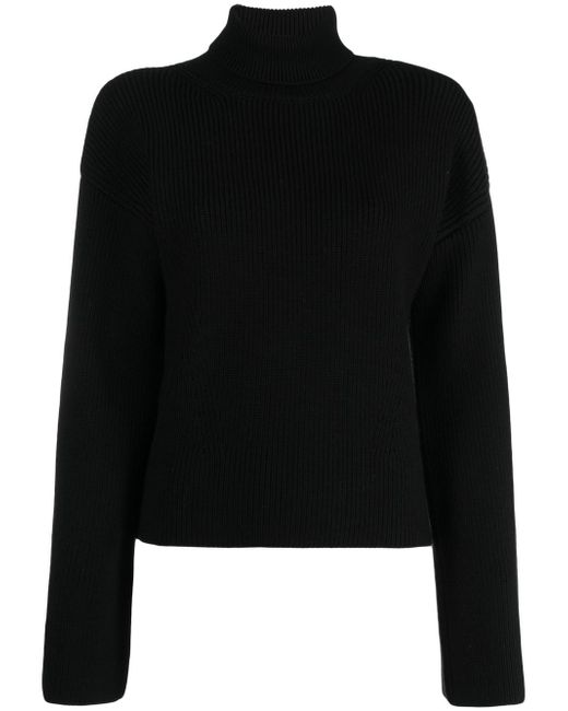 Patou roll-neck knitted jumper