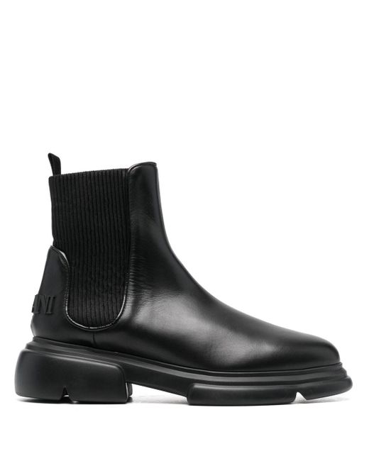 Emporio Armani chunky-sole chelsea boots