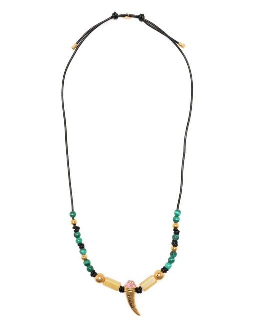 Zadig & Voltaire Amour brass beaded necklace