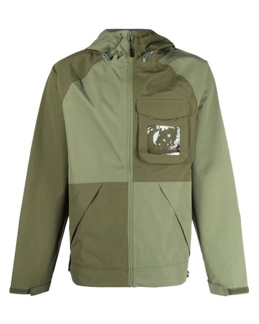 Pop Trading Company panelled hooded jacket