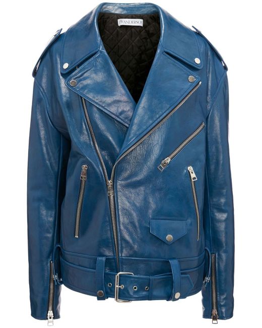J.W.Anderson belted leather jacket